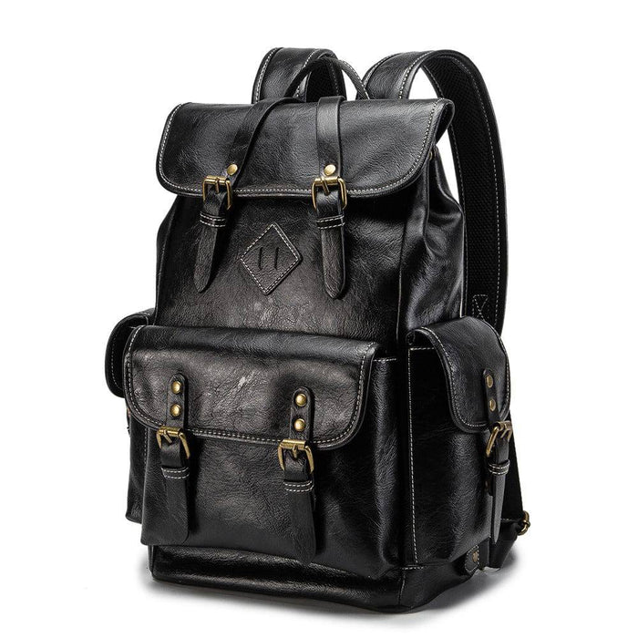 Stylish Vintage Leather Backpack