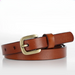 Luxury leather belt for women