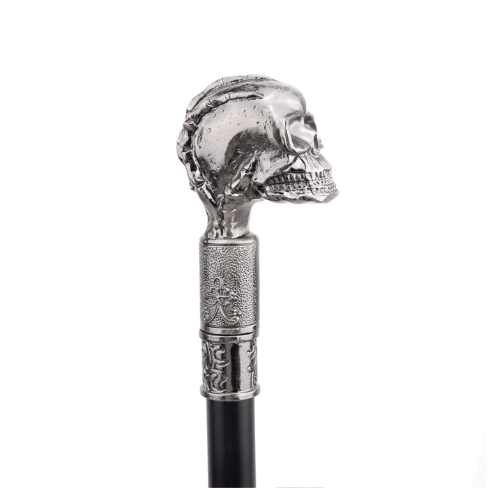 Designer skull handle cane