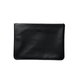 Leather Laptop Sleeve MacBook, Black - Minimalist Style