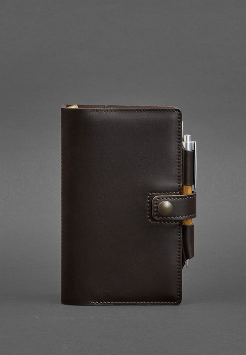 Luxury leather writing notebook