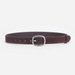 Timeless suede leather belt