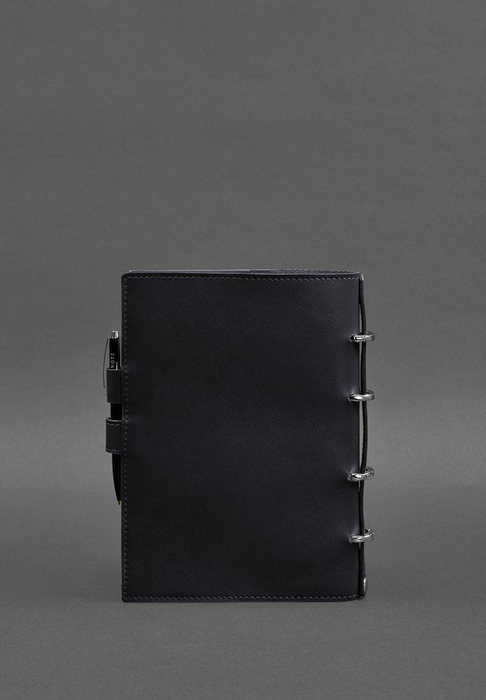 Artisan leather-bound notebook