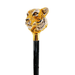 Unique Enameled Tiger Handle Walking Cane - Artynov | Unique Handmade Accessories