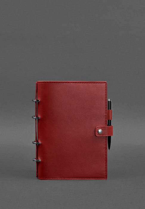 Elegant leather-bound journal