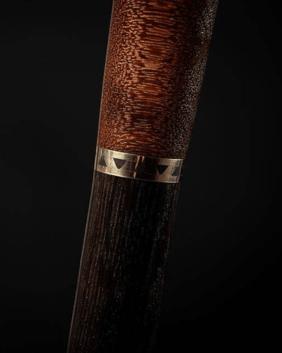 Padauk Exotic Wood Exclusive Walking Cane Wood Detail