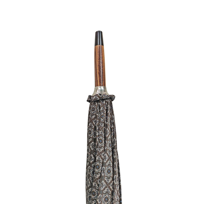 Stylish Umbrella with Caiman Crocodile Leather Handle