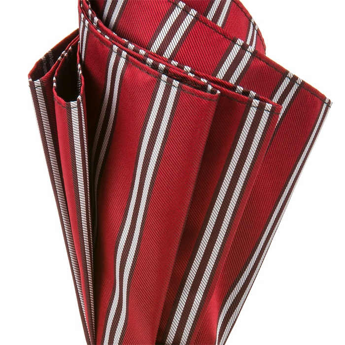 best classic striped umbrella with bamboo handle 