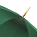 Luxury Designer Deer Antler Handle Green Umbrella