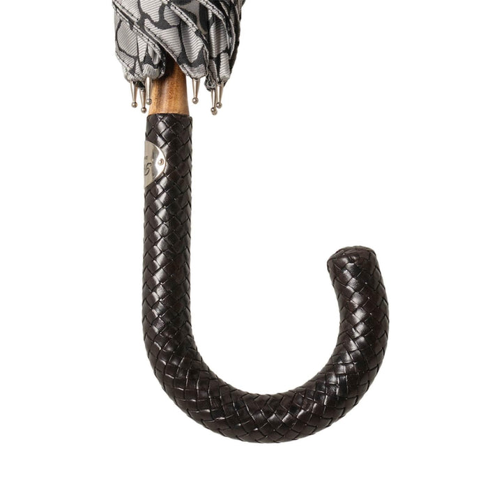 Unique Fashionable Umbrella with Braided Leather Handle