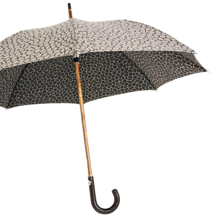 Unique Fashionable Umbrella with Braided Leather Handle