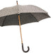 Fashionable Umbrella Featuring Braided Leather Handle