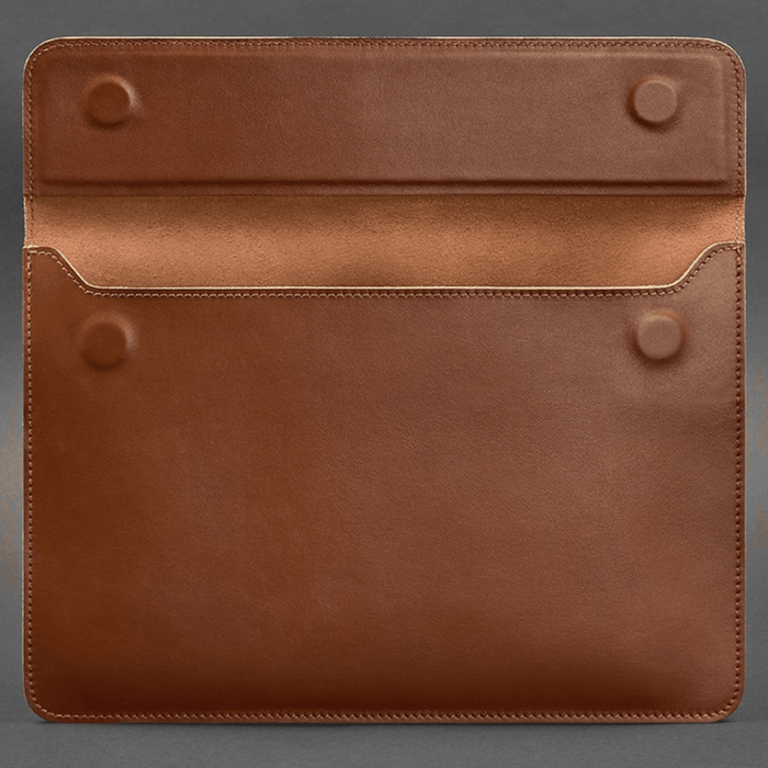 Leather Envelope Cover With Magnets 15-16 Inch, High Quality Leather