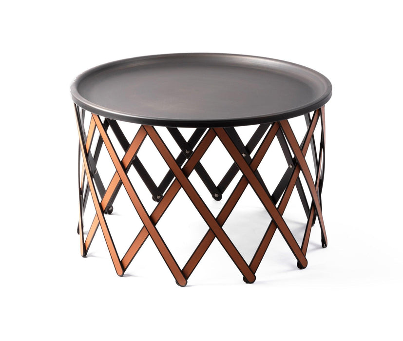 Sophisticated Safari folding coffee table featuring high-quality design