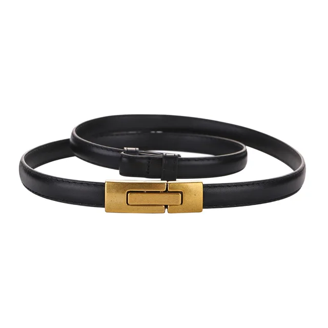 Elegant women’s slim belt