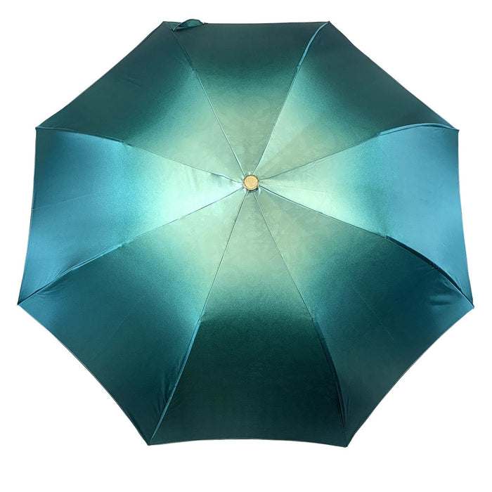 Fashionable baroque and turquoise umbrella