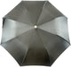 High-quality black and white travel umbrella with crystals