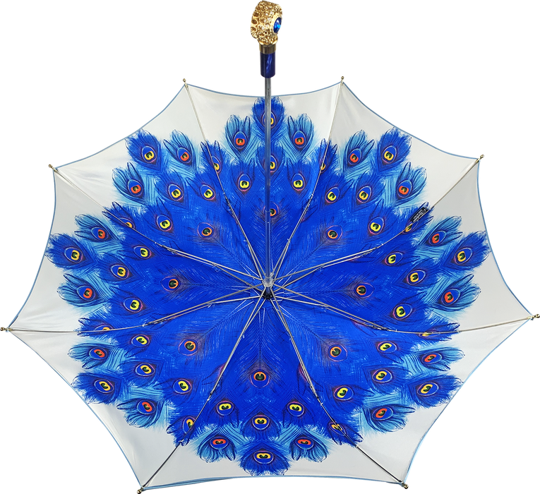 Folding umbrellas with jeweled accents