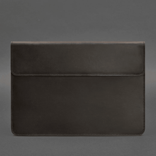 High-quality designer leather laptop sleeve 13 inch