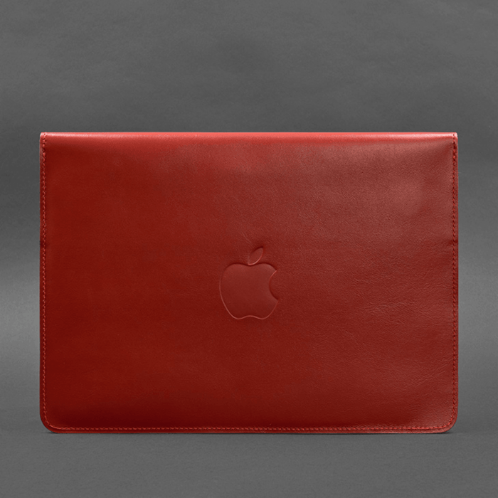 Luxury leather sleeve for 13 inch laptop