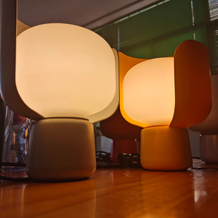 Charming Petal-Inspired Post-Modern Table Lamp with an Artistic Touch