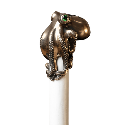Art walking cane octopus modern design