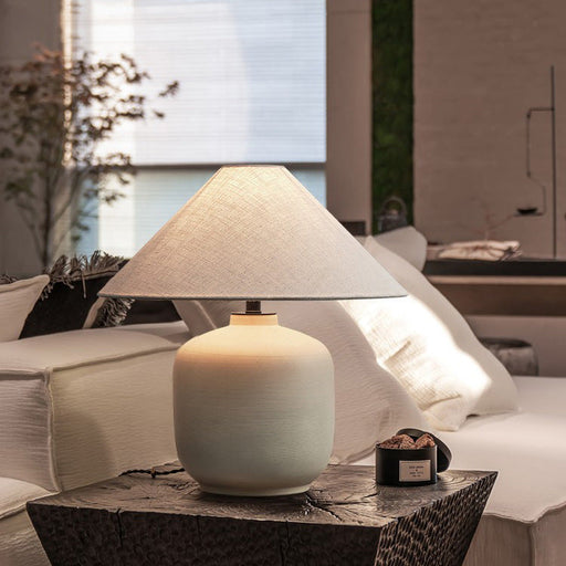 Minimalistic Design Handcrafted Ceramic Pottery Lamp