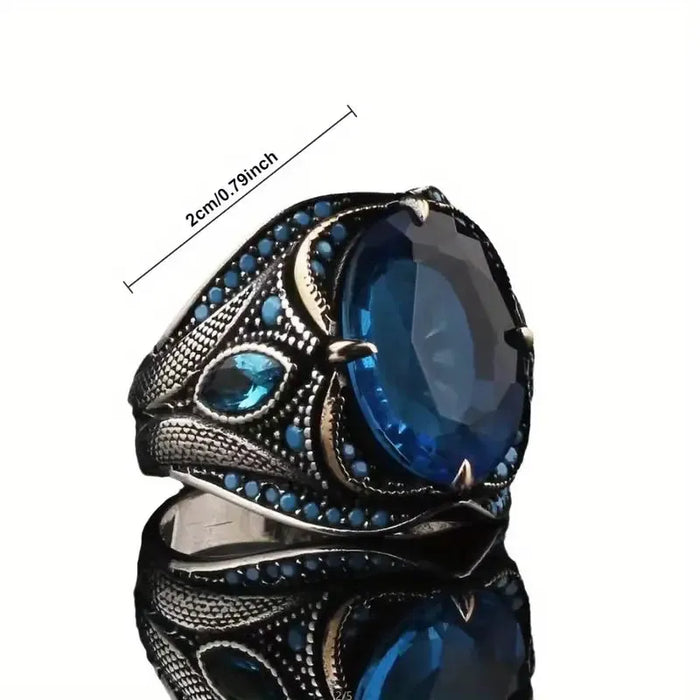 Retro Punk Fashion Ring – Bold Party Accessory