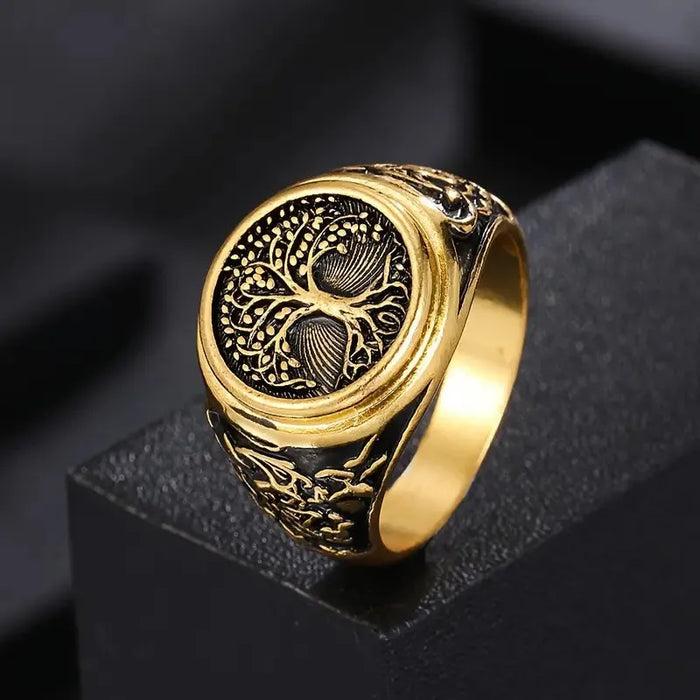 Fashion Tree of Life Ring – Stylish Jewelry Piece