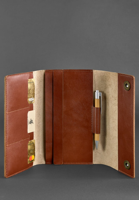 A5 leather writing journal