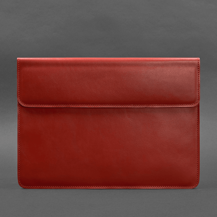 Luxury leather sleeve for 13 inch laptop