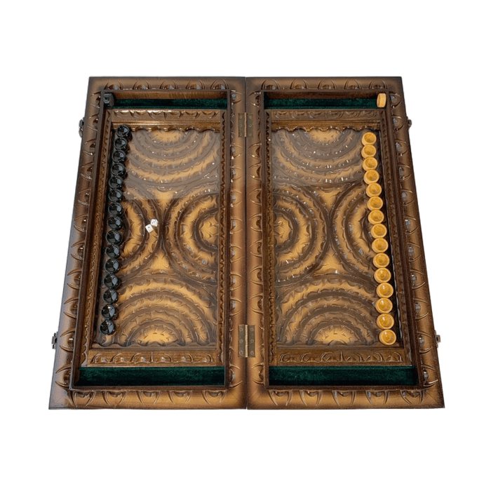 Limited edition backgammon set