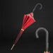 red umbrella with python interior - chic, luxury