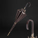 High-Quality Collectible Brown Flowered Double Cloth Umbrella for Women