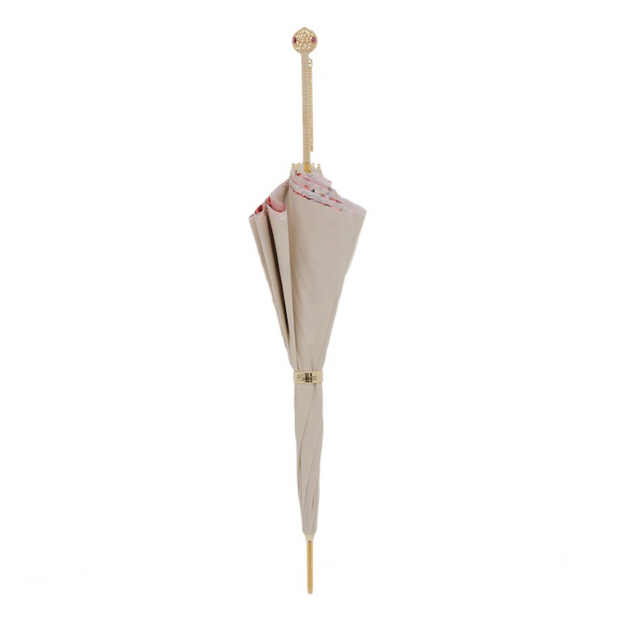 Luxury Jewelry Umbrella Gentle Elegant Brass Handle