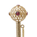 Luxury Jewelry Umbrella Gentle Elegant Brass Handle