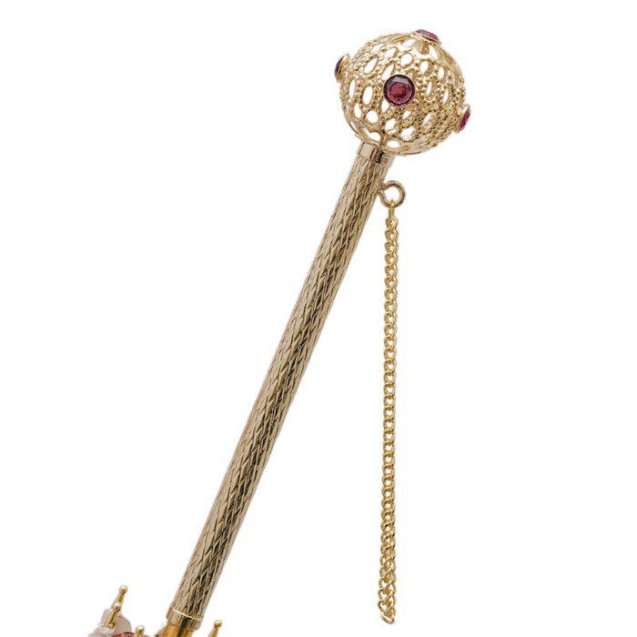 Luxury Jewelry Umbrella Gentle Elegant Brass Handle