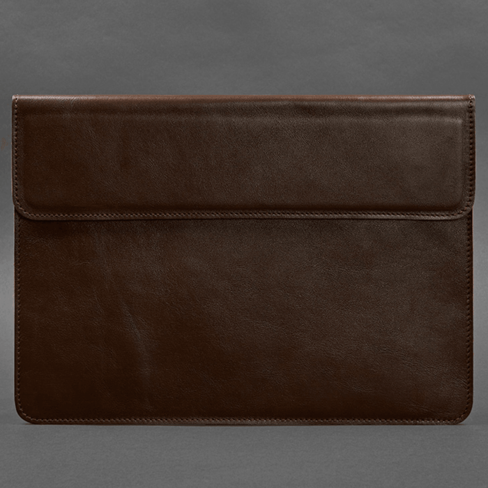 Luxury leather universal laptop sleeve bag