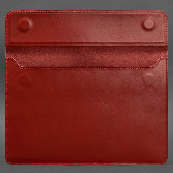 Leather Envelope Cover With Magnets 15-16 Inch, High Quality Leather