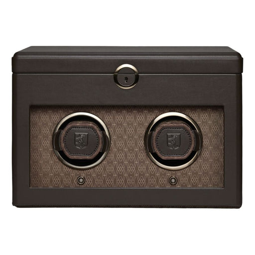 Wolf Earth Double Coffee Watch Winder 190406