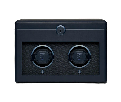Wolf Earth Double Blue Watch Winder 190417