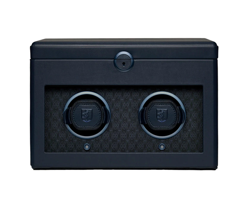 Wolf Earth Double Blue Watch Winder 190417