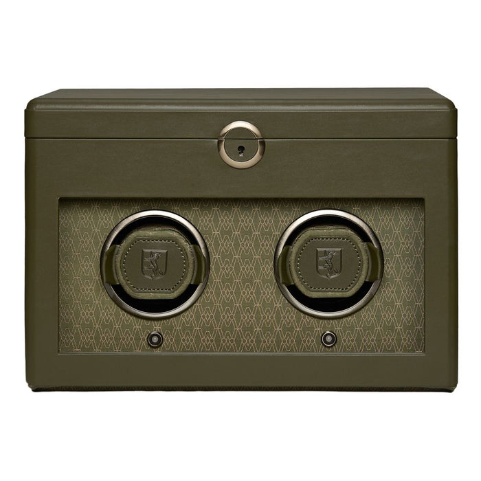 Wolf Earth Double Olive Watch Winder 190441