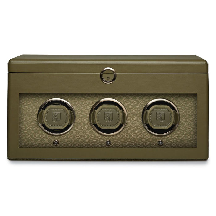 Wolf Earth Triple Watch Winder 190506