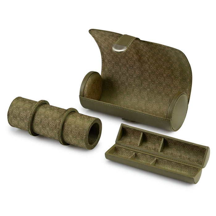 Wolf Earth Triple Watch Roll