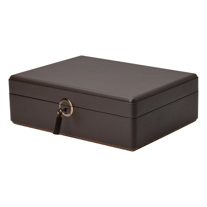 Wolf Earth 5 Piece Watch Box with Storage