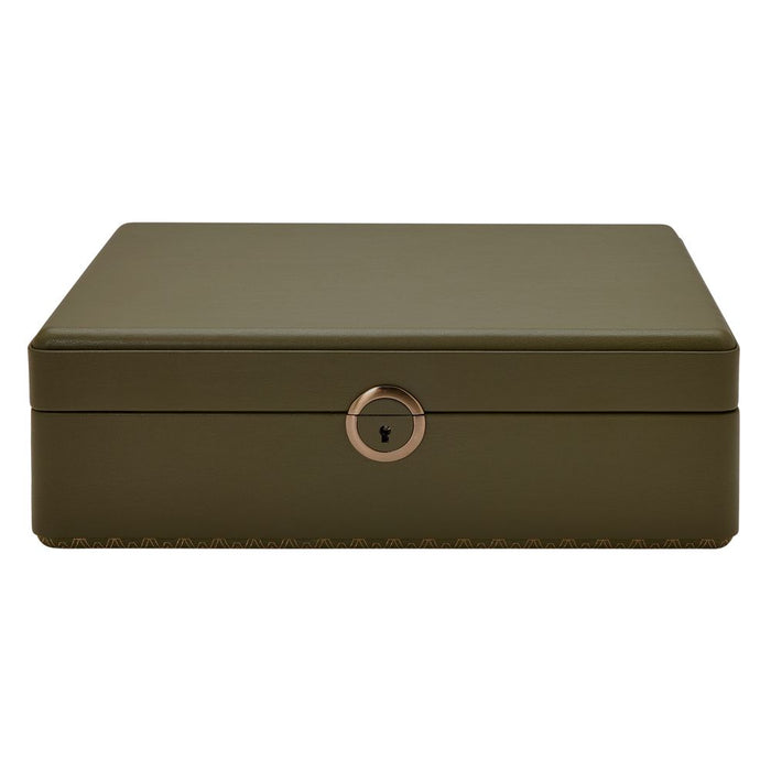 Wolf Earth 5 Piece Watch Box with Storage