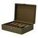 Wolf Earth 5 Piece Watch Box with Storage