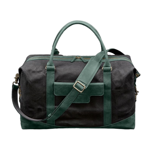 High-quality leather travel bag