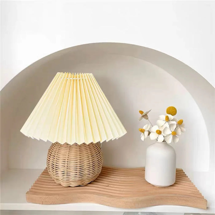 Vintage-Inspired Table Lamp with Timeless Charm and Elegant Design